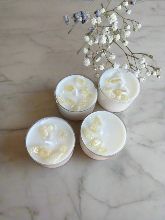 Prosperity Attraction-Citrine Infused Tealight Set