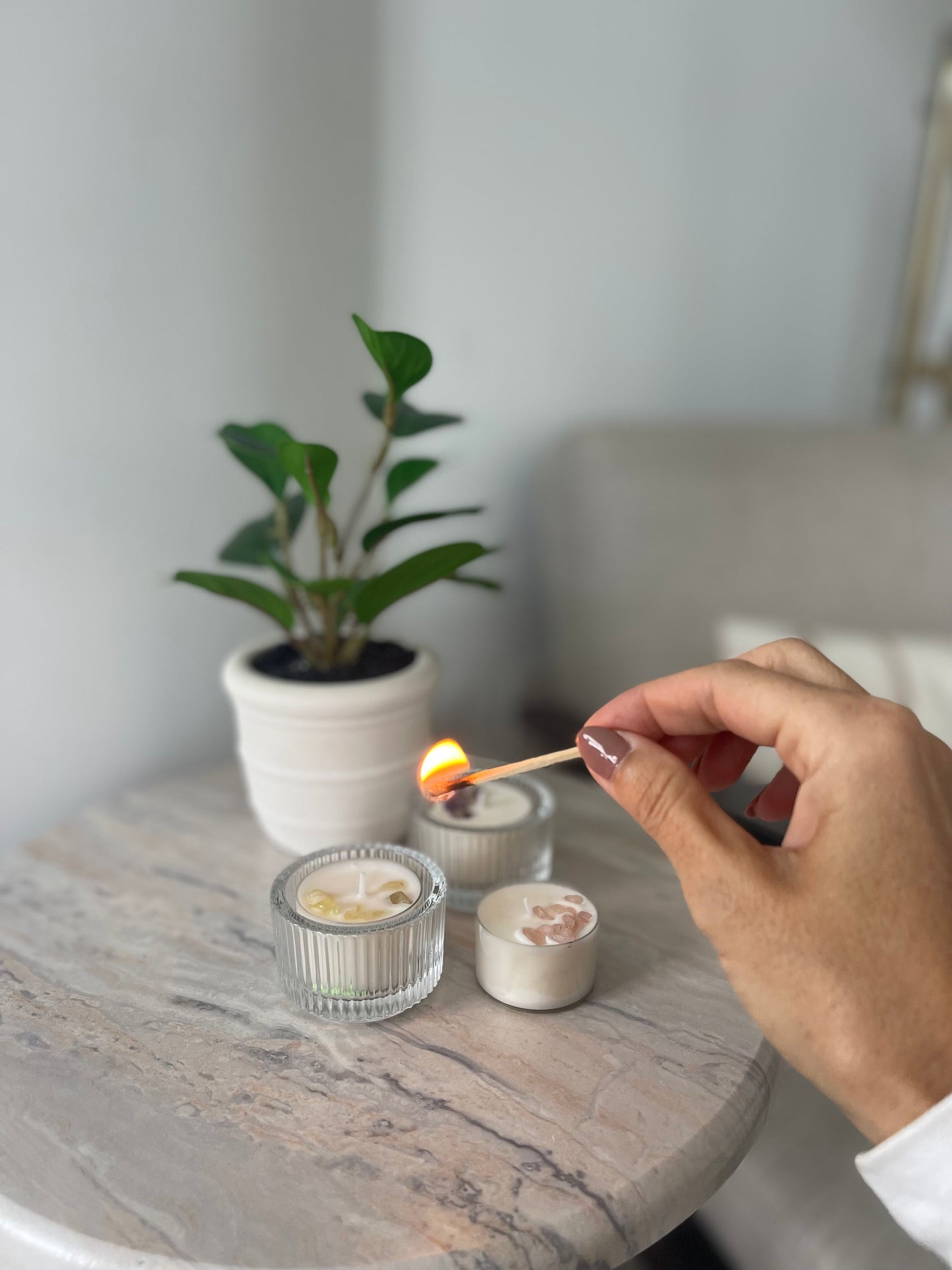 Prosperity Attraction-Citrine Infused Tealight Set