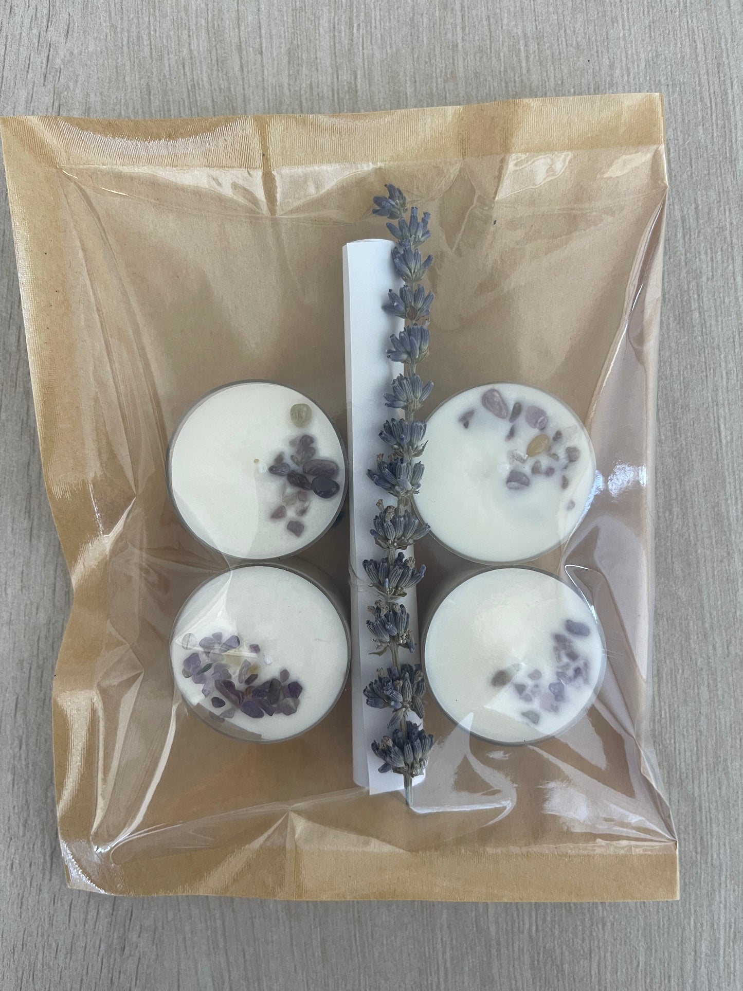Clarity, Intuition and Inner-Self Discovery-Amethyst Infused Tealight Set